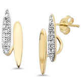 .24ct G SI 14K Yellow Gold Diamond Drop Earrings