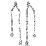 .48ct G SI 14K White Gold Diamond Drop Dangle Earrings