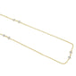 <span style="color:purple">SPECIAL!</span> .26ct 14k Yellow Gold Diamond Station Necklace 18"