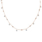<span>DIAMOND  CLOSEOUT! </span> .60ct G SI 14k Rose Gold Diamond Designer Pendant Necklace 16" Long+(1"ext)