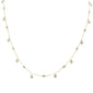 <span>DIAMOND  CLOSEOUT! </span> .51ct G SI 14k Yellow Gold Diamond Designer Pendant Necklace 16" Long+(1"ext)