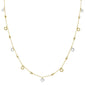 <span>DIAMOND  CLOSEOUT! </span> .54ct G SI 14k Yellow Gold Diamond Designer Pendant Necklace 16" Long+(1"ext)