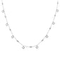 <span>DIAMOND  CLOSEOUT! </span>.27ct G SI 14k White Gold Diamond Pendant Necklace 16" Long+(1"ext)