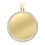 <span>DIAMOND CLOSEOUT! </span>.82ct G SI 14K Yellow Gold Diamond Pendant