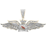 <span>DIAMOND CLOSEOUT! </span> .89CT G SI 10K Yellow Gold Diamond Diamond Pendant EB