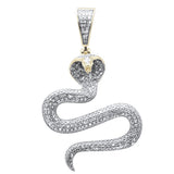 .86ct G SI 10K Yellow Gold Diamond Hip hop pendant