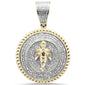 <span>DIAMOND  CLOSEOUT! </span> .94ct G SI 10K Yellow Gold Diamond Hip Hop Iced Out Medallion VENUS Charm Pendant