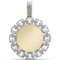 <span>DIAMOND  CLOSEOUT! </span> .51ct G SI 10K Yellow Gold Diamond Memory Hip Hop Iced Out Custom Pendant