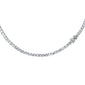 <span style="color:purple">SPECIAL!</span> 7.86ct G SI 14K White Gold Diamond Tennis Necklace 18"