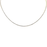 <span style="color:purple">SPECIAL!</span> 3.12ct G SI 14K Yellow Gold Adjustable Tennis Necklace 14"+2" Long