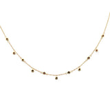 .39ct G SI 14K Yellow Gold Ruby Gemstones Pendant Necklace 16+2" Ext Long