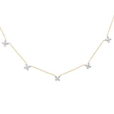 <span style="color:purple">SPECIAL!</span> .50ct G SI 14K Yellow Gold Diamond Pendant Necklace 16" +2" EXT