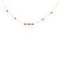 <span style="color:purple">SPECIAL!</span> 1.70ct G SI 14K Yellow Gold Ruby Gemstone Pendant Necklace 16+2" Ext