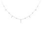<span>DIAMOND CLOSEOUT! </span> .25ct G SI 14K White Gold Diamond Dangling Necklace 16" Long