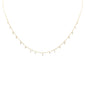 <span style="color:purple">SPECIAL!</span> .23ct G SI 14K Yellow Gold Diamond Pendant Necklace 16+2" Long