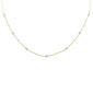 <span style="color:purple">SPECIAL!</span> .31ct G SI 14K Yellow Gold Diamond Pendant Necklace 16+2" Long