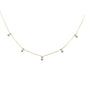 <span style="color:purple">SPECIAL!</span> .31ct G SI 14K Yellow Gold Diamond Pendant Necklace 16+2" Ext Long