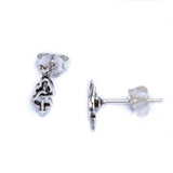 Love Heart Arrow .925 Sterling Silver Earrings