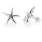 <span>CLOSEOUT! </span>Plain Starfish .925 Sterling Silver Earring