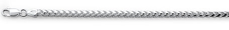 100-3MM Oval Franco .925 Sterling Silver Chain 20-28" NEW