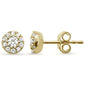 .32ct 14k Yellow Gold Elegant Diamond Stud Earrings