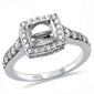<span>DIAMOND CLOSEOUT! </span>.57ct ROUND DIAMOND SEMI MOUNT ENGAGEMENT RING