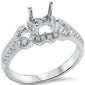 <span>DIAMOND CLOSEOUT! </span>.23CT Round Diamond 14kt White Gold Semi Mount Engagement Ring