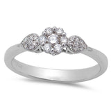 <span>DIAMOND CLOSEOUT! </span> .25ct Round Diamond Three stone Engagement Anniversary Ring 14kt White gold