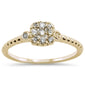 .26ct 14k Yellow Gold Diamond Solitaire Promise Engagement Ring