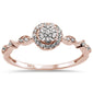 .20ct 14k Rose Gold Diamond Solitaire Engagement Ring Size 6.5