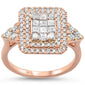 <span style="color:purple">SPECIAL!</span>1.11ct 14kt Rose Gold Diamond Engagement Ring Size 6.5