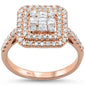 <span style="color:purple">SPECIAL!</span>.83ct 14kt Rose Gold Diamond Engagement Ring Size 6.5