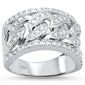 <span>DIAMOND  CLOSEOUT! </span>1.00ct 14k White Gold Diamond Fashion Band Ring Size 10