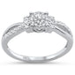 .22ct 14KT White Gold Diamond Solitaire Engagement Ring Size 6.5