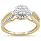 <span style="color:purple">SPECIAL!</span> .32ct 14KT Yellow Gold Round Diamond Ring Size 6.5