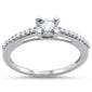 .22ct 14KT White Gold Diamond Round Solitaire Engagement Ring Size 6.5