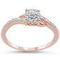 .16ct 14KT Rose Gold Diamond Engagement Ring Size 6.5