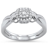 .20ct 14KT White Gold Diamond Engagement Ring Size 6.5