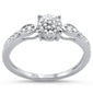 .17ct 14KT White Gold Diamond Engagement Ring Size 6.5