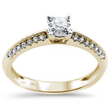 <span>DIAMOND CLOSEOUT! </span>.26ct 14KT Yellow Gold Diamond Ring Size 6.5