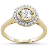 <span>DIAMOND CLOSEOUT! </span>.27CT G SI 14KT Yellow Gold Diamond Round Engagement Ring Size 6.5