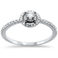 .25ct 14k White Gold Diamond Promise Engagement Wedding Ring Size 6.5