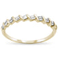 .18ct 14k Yellow Gold Diamond Anniversary Stackable Wedding Band Size 6.5