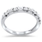 <span style="color:purple">SPECIAL!</span> .32ct 14k White Gold Diamond Wedding Anniversary Band Ring Size 6.5