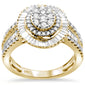<span style="color:purple">SPECIAL!</span> 1.0ct 14k Yellow Gold Oval Shape Diamond Engagement Ring Size 6.5
