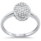 .10ct 14k White Gold Oval Shape Solitaire Diamond Engagement Ring Size 6.5