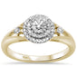.20ct G SI 10K Yellow Gold Diamond Engagement Ring Size 6.5