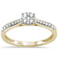 .25ct G SI 10K Yellow Gold Diamond Solitaire Engagement Ring Size 6.5