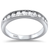 <span>DIAMOND CLOSEOUT! </span> .73ct G SI 14K White Gold Diamond Women's Ring Size 6.5