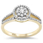 .40ct F SI 10K Yellow Gold Diamond Engagement Ring Size 6.5